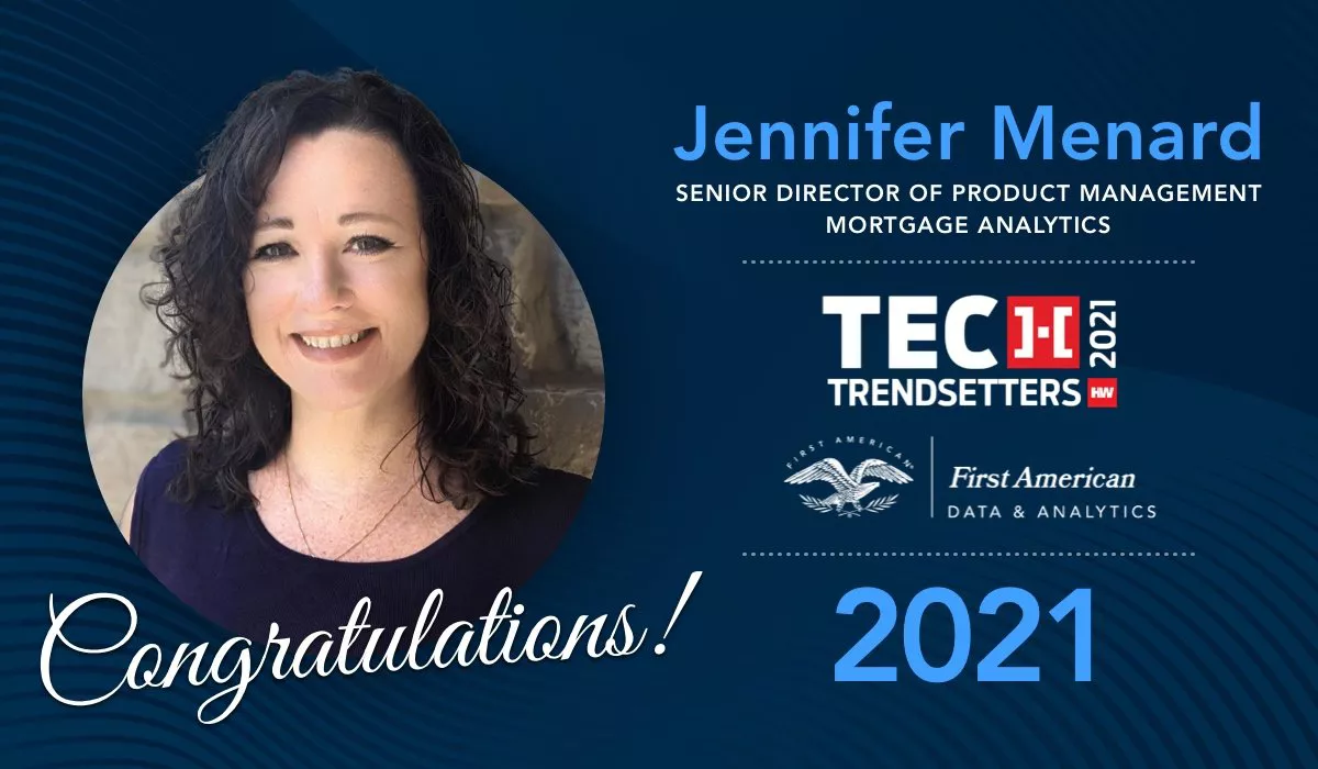 HousingWire Trendsetter 2021 Jennifer Menard Featured Image